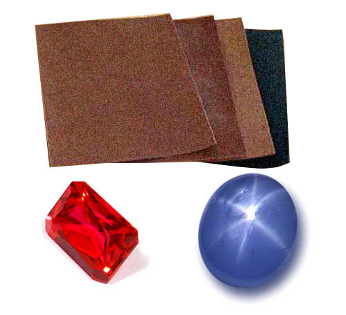 Sand paper ruby