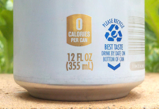 Diet soda volume