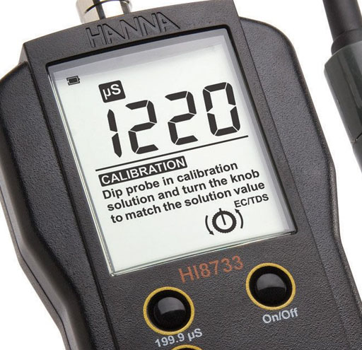 Dual EC TDS meter