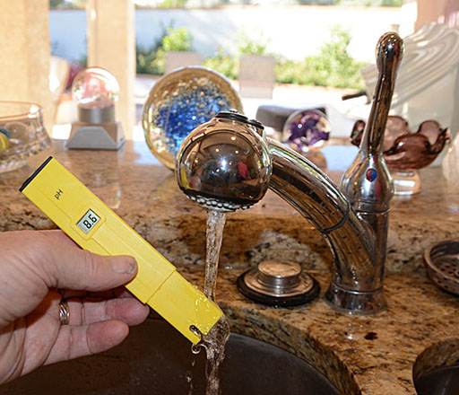 Rinse off pH meter