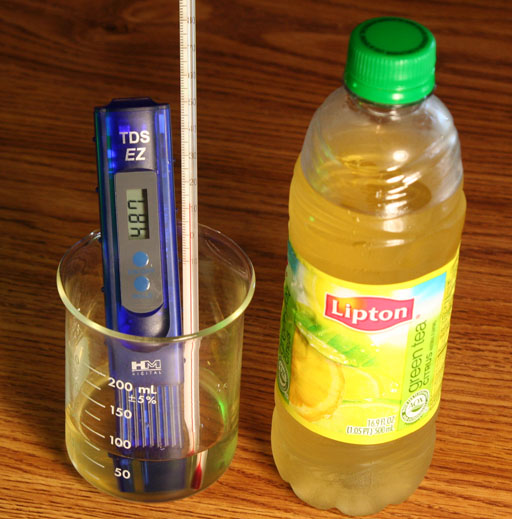 Tea and TDS meter