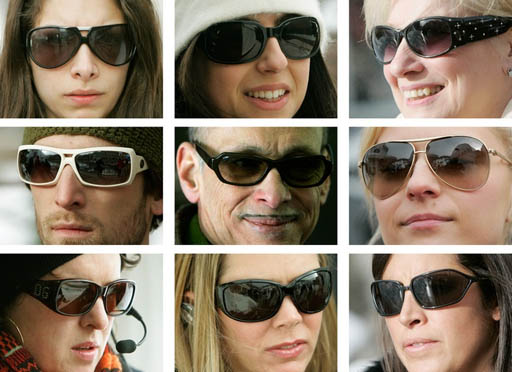 people wearing sunglasses
