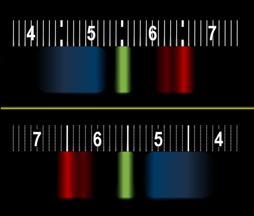 spectrum LCD screen white