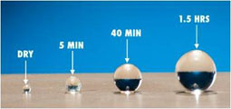 polyacrylate beads