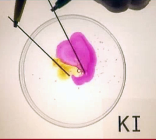 KI electrolysis