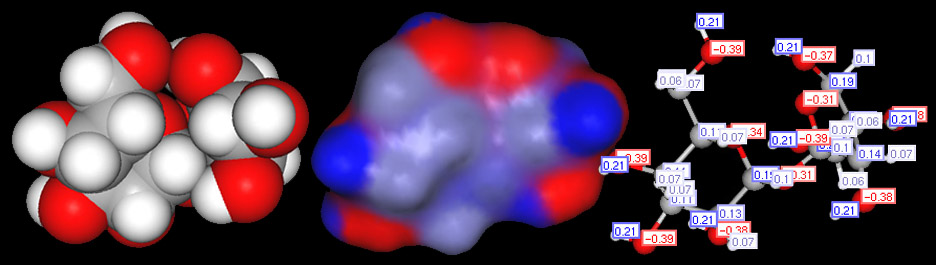 sucrose molecules