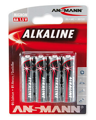 Alkaline batteries