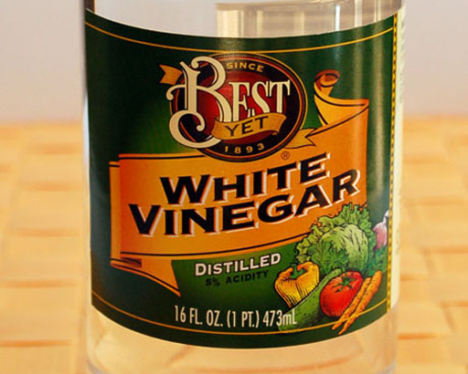 white vinegar