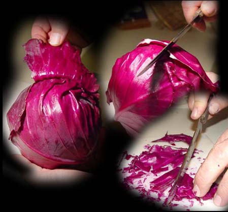 red cabbage cooking