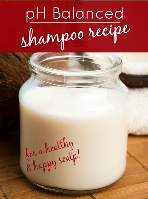 pH balanced shampoo