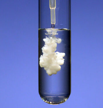 Barium sulfate precipitating