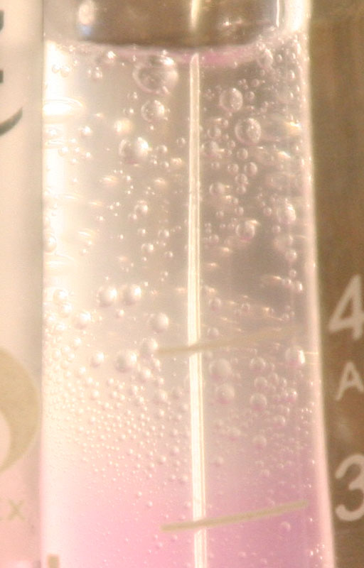 close up of bubbles of CO2