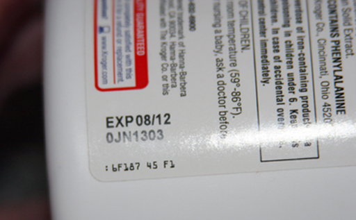 Expiration date