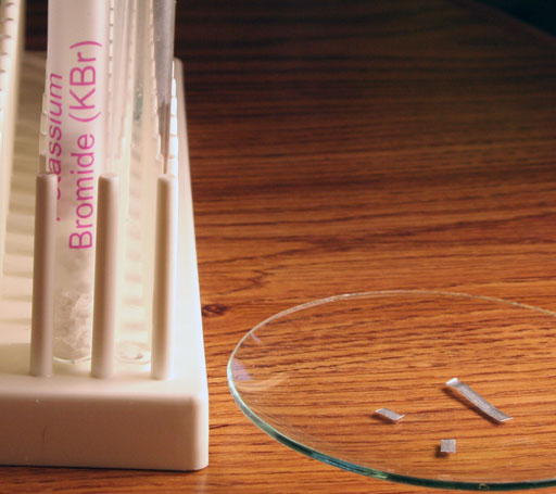 Potassium bromide and magnesium