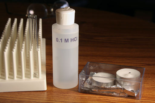 aluminum in plastic box