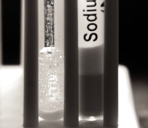 bubbles from  H2CO3