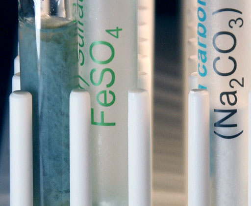 iron carbonate precipitate