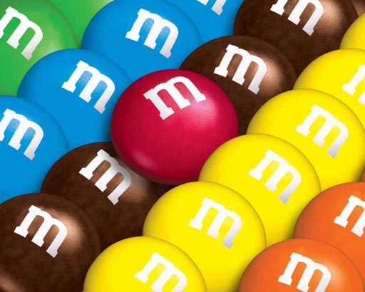 m and m's