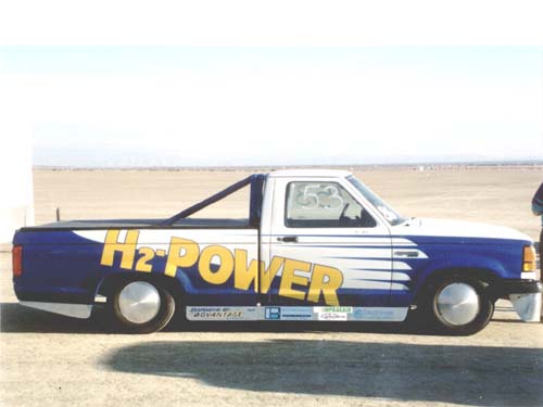 hydrogen powered truck