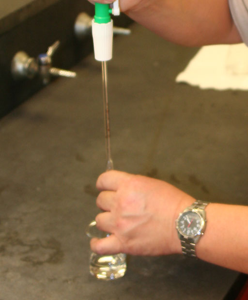 Draw in more 2 mL samples