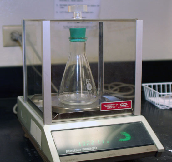 Weight flask