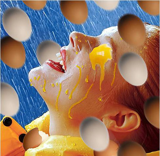 Raining eggs