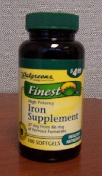 iron tablets