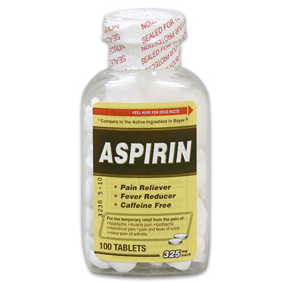 aspirin package