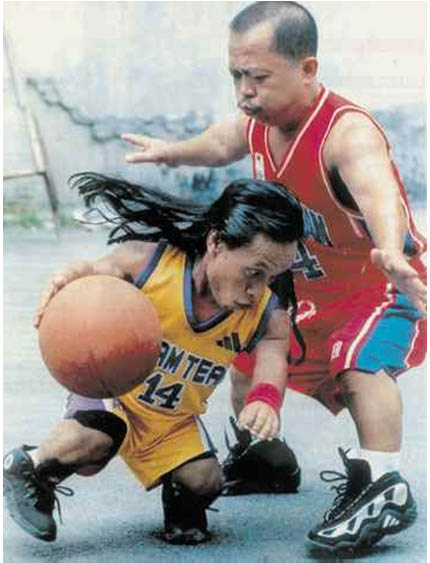 midget basketball players