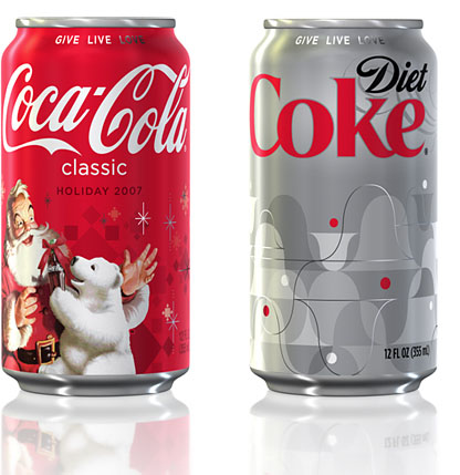 Coke and Diet coke